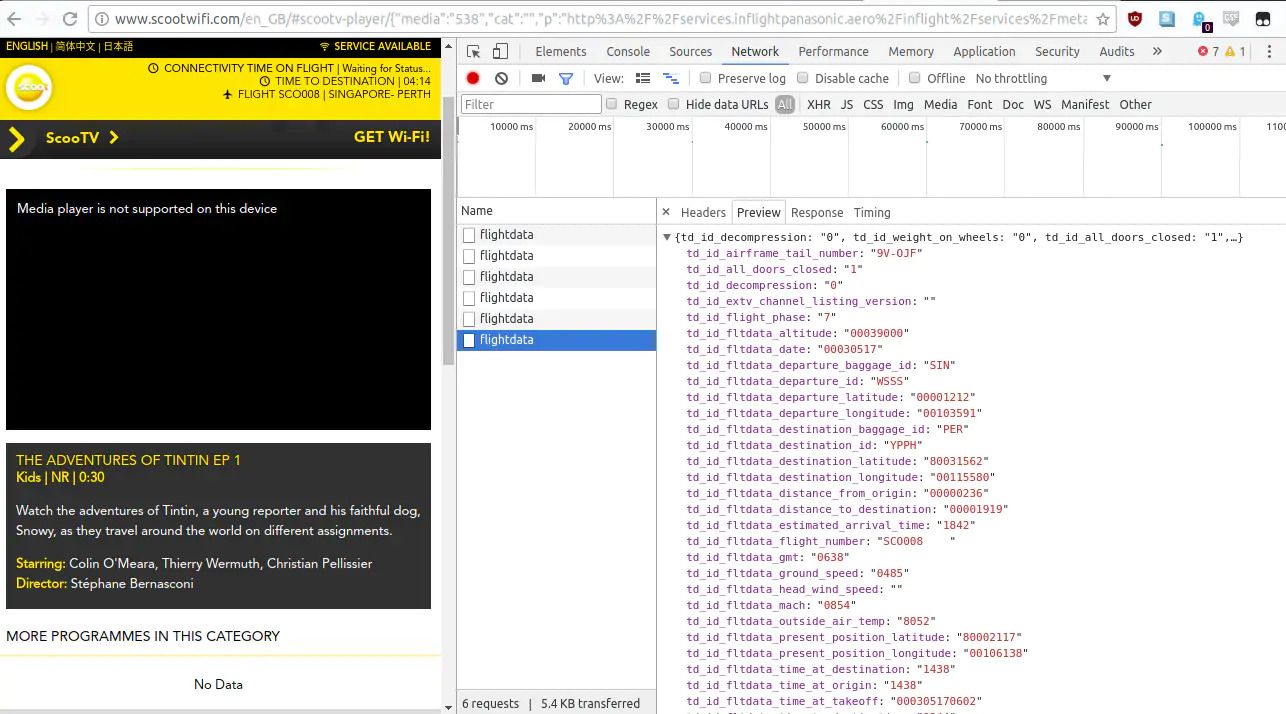 Inspecting connections in Chrome dev tools