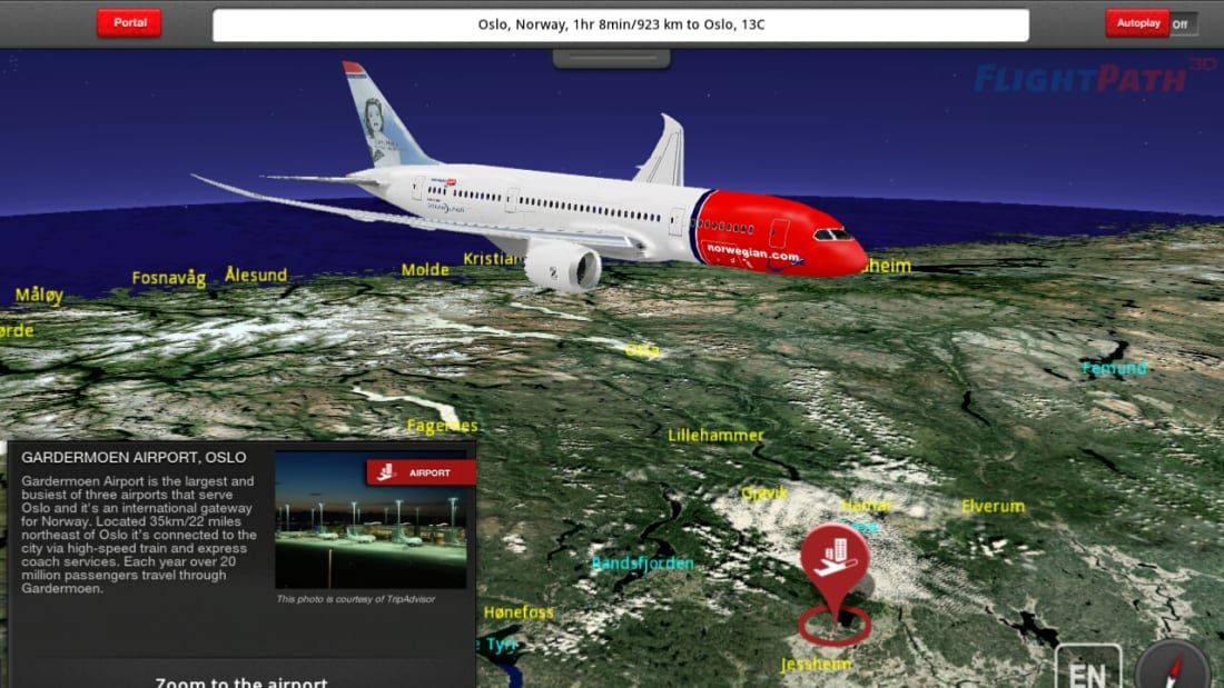 3D map system found in many IFEs